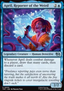 April, Reporter of the Weird 1 - Teenage Mutant Ninja Turtles