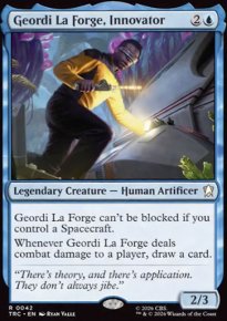 Geordi La Forge, Innovator - Star Trek Commander Decks