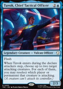 Tuvok, Chief Tactical Officer - Star Trek Commander Decks