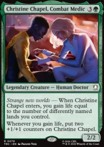 Christine Chapel, Combat Medic 1 - Star Trek Commander Decks