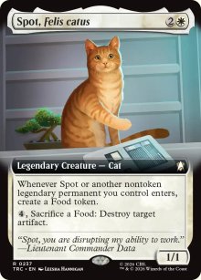 Spot, Felis catus 2 - Star Trek Commander Decks