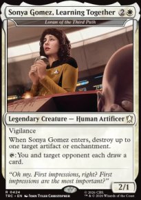 Loran of the Third Path - Star Trek Commander Decks