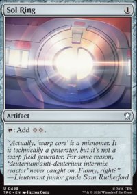 Sol Ring - Star Trek Commander Decks