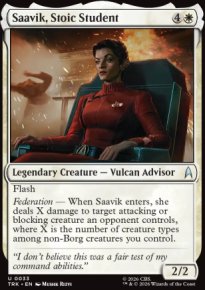 Saavik, Stoic Student - Star Trek
