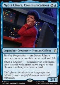 Nyota Uhura, Communications - 
