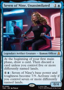 Seven of Nine, Unassimilated - 