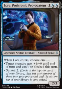 Lore, Positronic Provocateur - 