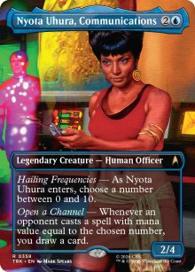 Nyota Uhura, Communications - 