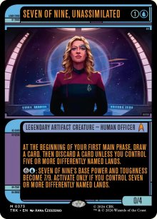 Seven of Nine, Unassimilated - 