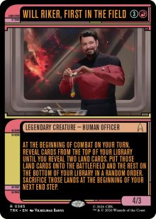 Will Riker, First in the Field 2 - Star Trek