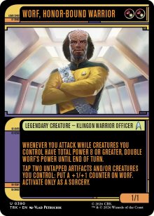 Worf, Honor-Bound Warrior - 