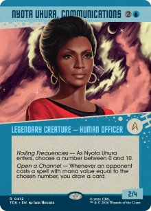 Nyota Uhura, Communications - 