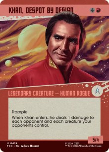 Khan, Despot by Design 2 - Star Trek