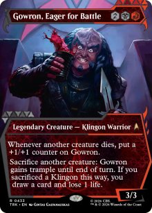 Gowron, Eager for Battle - 