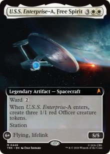 U.S.S. Enterprise-A, Free Spirit - 