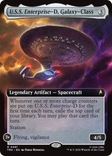U.S.S. Enterprise-D, Galaxy-Class 2 - Star Trek