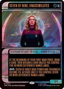 Seven of Nine, Unassimilated - 