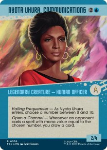 Nyota Uhura, Communications - 