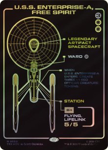 U.S.S. Enterprise-A, Free Spirit - 