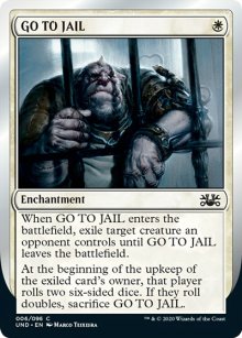 GO TO JAIL - Unsanctioned