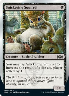 Snickering Squirrel - Unsanctioned