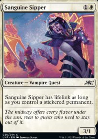 Sanguine Sipper 1 - Unfinity