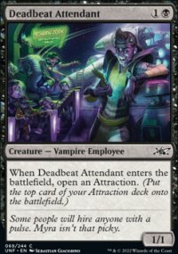 Deadbeat Attendant 1 - Unfinity