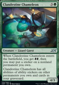 Clandestine Chameleon 1 - Unfinity