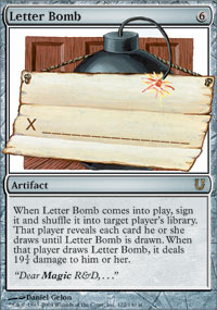 Letter Bomb - Unhinged