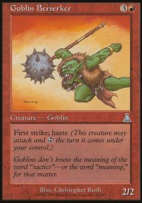 Goblin Berserker - Urza's Destiny