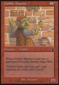 Goblin Masons - Urza's Destiny