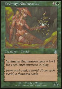 Yavimaya Enchantress - Urza's Destiny