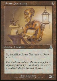 Brass Secretary - Urza's Destiny