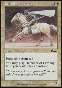Defender of Law - Urza's Legacy