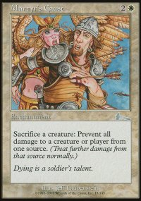 Martyr's Cause - Urza's Legacy