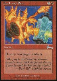 Rack and Ruin - Urza's Legacy