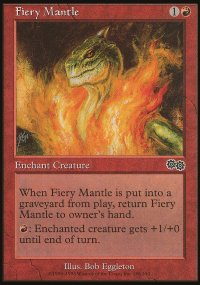 Fiery Mantle - Urza's Saga