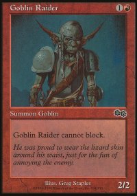 Goblin Raider - Urza's Saga