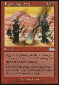 Jagged Lightning - Urza's Saga
