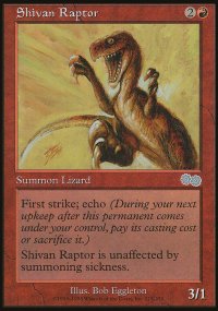 Shivan Raptor - Urza's Saga