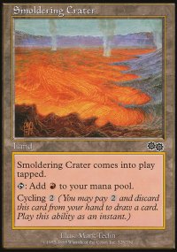 Smoldering Crater - Urza's Saga