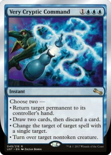 Very Cryptic Command 4 - Unstable
