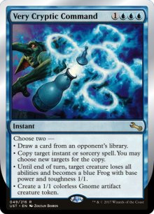 Very Cryptic Command 3 - Unstable