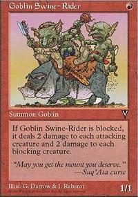 Goblin Swine-Rider - Visions