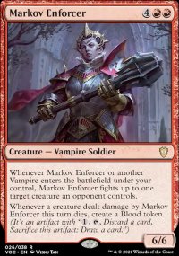 Markov Enforcer 1 - Innistrad Crimson Vow Commander Decks