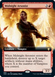 Midnight Arsonist 2 - Innistrad Crimson Vow Commander Decks