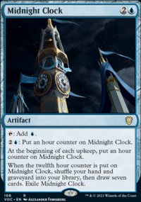 Midnight Clock - Innistrad Crimson Vow Commander Decks
