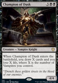 Champion of Dusk - Innistrad Crimson Vow Commander Decks