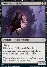 Falkenrath Noble - Innistrad Crimson Vow Commander Decks