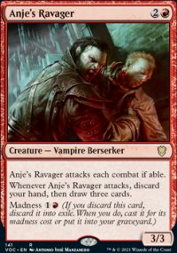 Anje's Ravager - Innistrad Crimson Vow Commander Decks